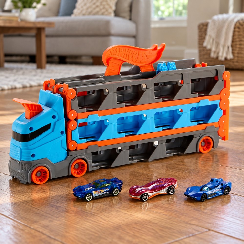 Hot Wheels City Reboque de Pista de Corridas